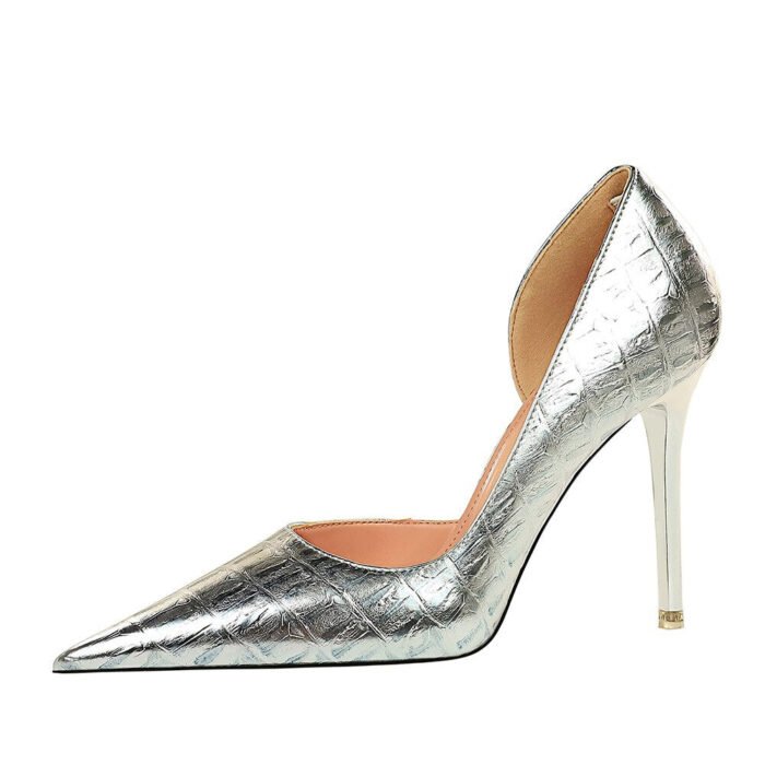 3165-6Fashion high heel women's pointed sexy shoes-Bigtree shoes - Image 2