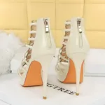 929-13Fashion high heel women's pointed shoes-Bigtree shoes - Image 6