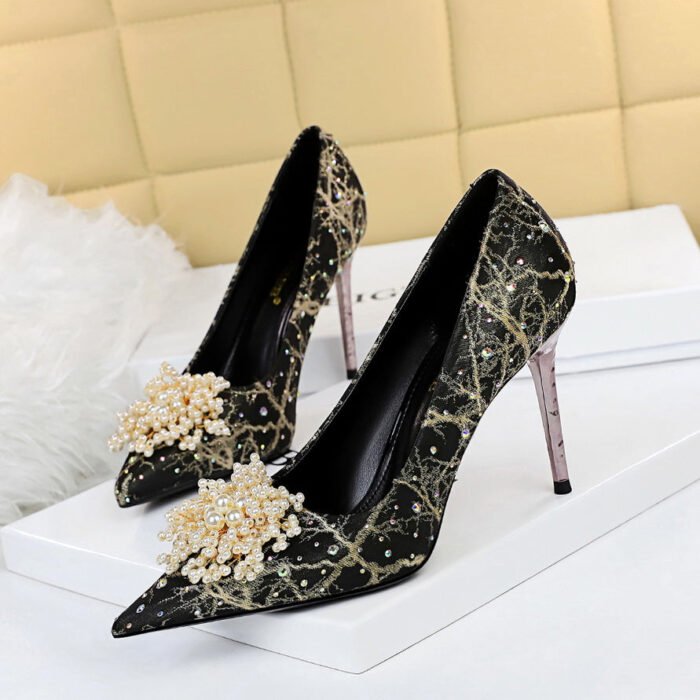 628-2Versatile fashion sexy pointed women's shoes-Bigtree shoes - Image 1