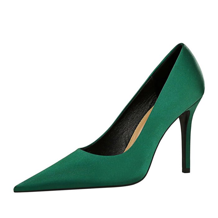 3391-6Sexy European and American pointed women's shoes-Bigtree shoes - Image 2