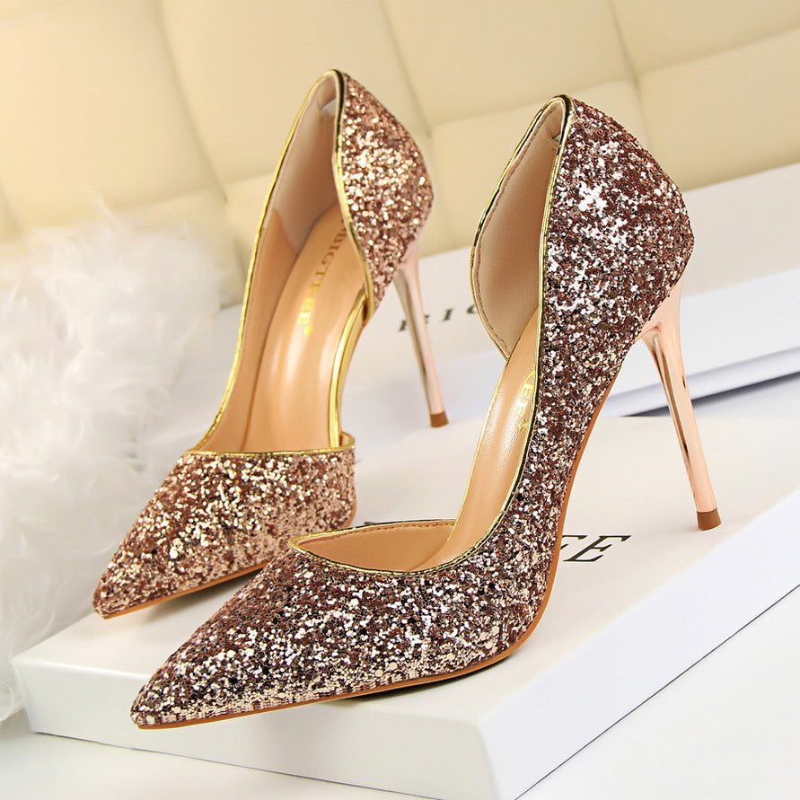 cb925804dc04a6697ec371b8c338749d 868-8Fashion high heel women's pointed shoes-Bigtree shoes - Image 1
