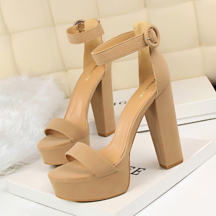 1550-1Sexy European and American pointed women's shoes-Bigtree shoes - Image 1