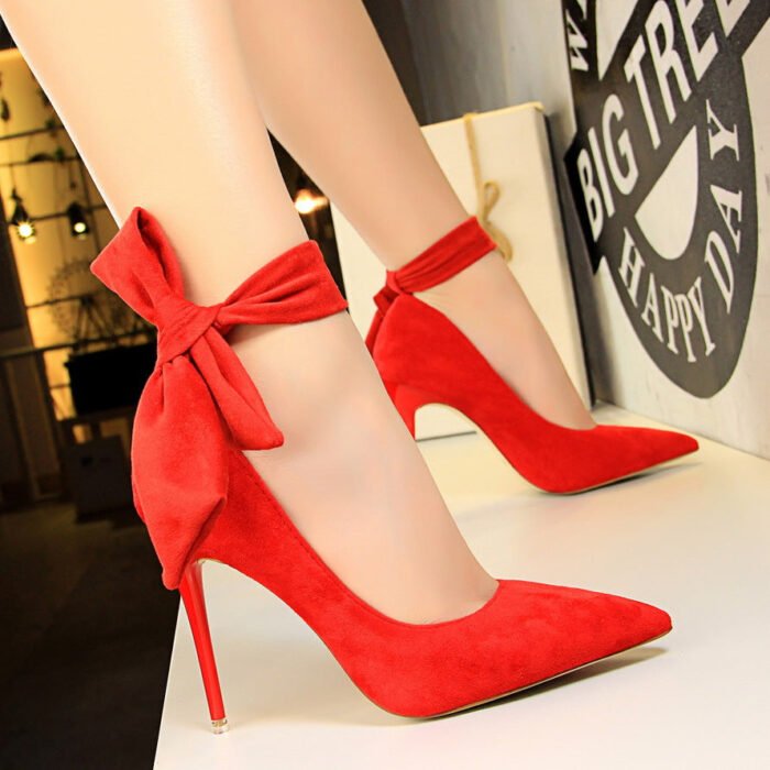 1717-3Versatile fashion sexy pointed women's shoes-Bigtree shoes - Image 1