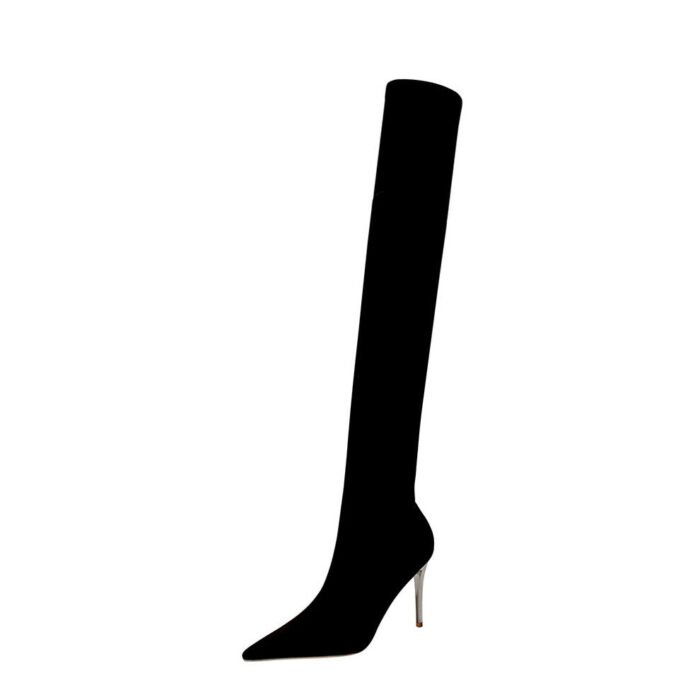 9611-1Simple and fashionable European and American pointed women's shoes-Bigtree shoes - Image 5