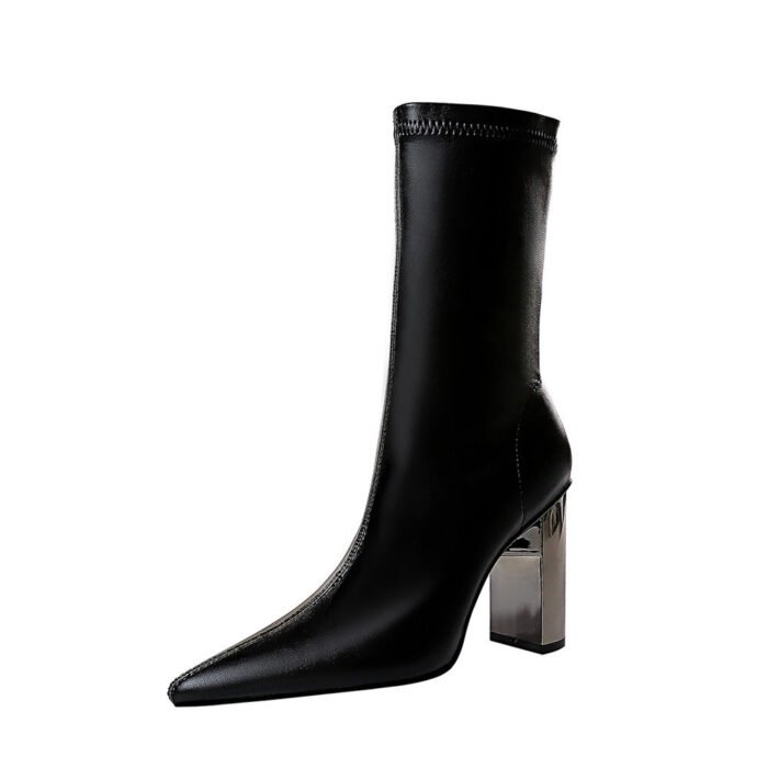 3128-12European and American Style Versatile Fashion Women's Shoes-Bigtree shoes - Image 5