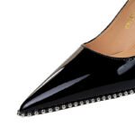 9611-A2Fashion high heel women's pointed shoes-Bigtree shoes - Image 6