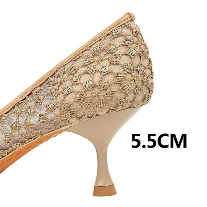 1961-5European and American Style Versatile Fashion Women's Shoes-Bigtree shoes - Image 3