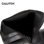 1838-3 Zipper Slender High Heel Short Sleeve Black Ankle Women's Rhinestone Short Boots-Bigtree shoes - Image 6