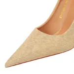 17189-3 European and American pointed women's shoes-Bigtree shoes - Image 3