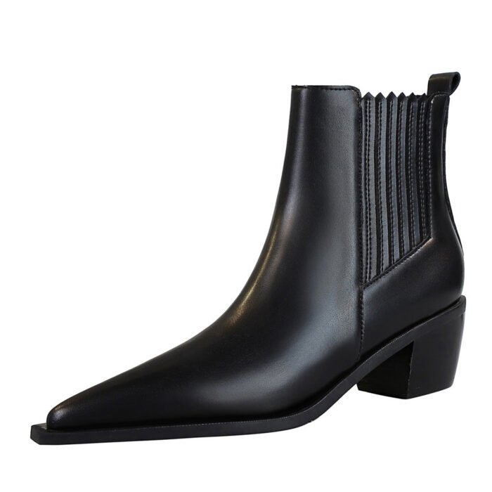 009-1Sexy European and American pointed women's shoes-Bigtree shoes - Image 3