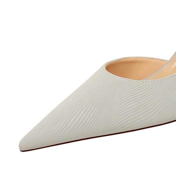 3226-A1High heels women's wedding stiletto shoes women's fashion leather office party shoes-Bigtree shoes - Image 2