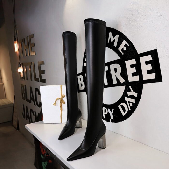 3128-16Elegant and pointy women's fashion shoes-Bigtree shoes - Image 3