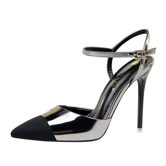 86-19OLFashion high heel women's pointed sexy shoes-Bigtree shoes - Image 2