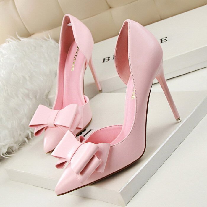 3168-2Elegant and pointy women's fashion shoes-Bigtree shoes - Image 1