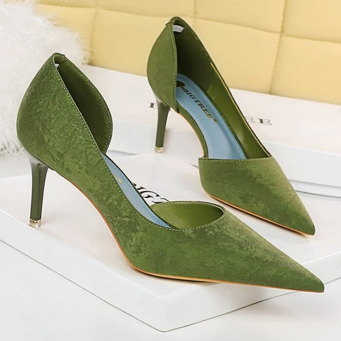 6168-A1High heels sexy party shoes fashion wedding shoes stiletto shoes-Bigtree shoes - Image 4