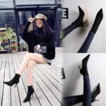 8788-1Fashion high heel women's pointed shoes-Bigtree shoes - Image 3