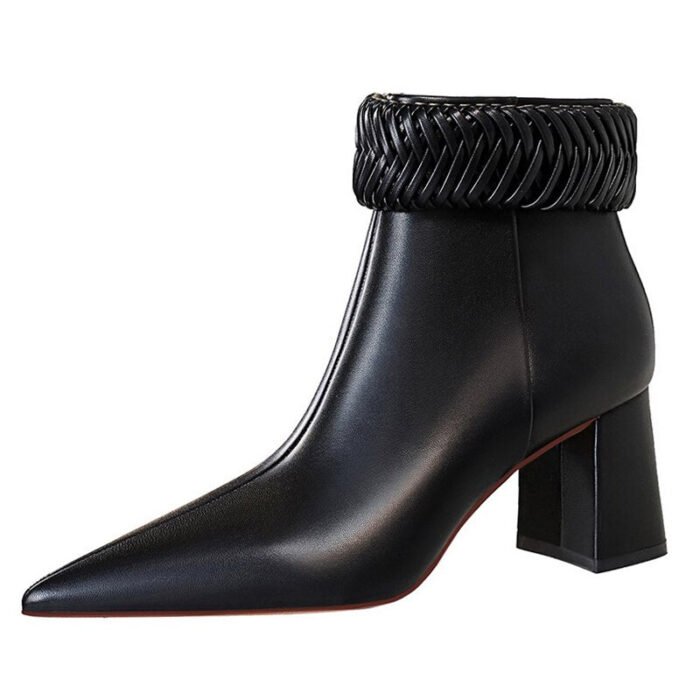 5223-1European and American Style Versatile Fashion Women's Shoes-Bigtree shoes - Image 1