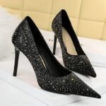 17189-5 European and American pointed women's shoes-Bigtree shoes - Image 5