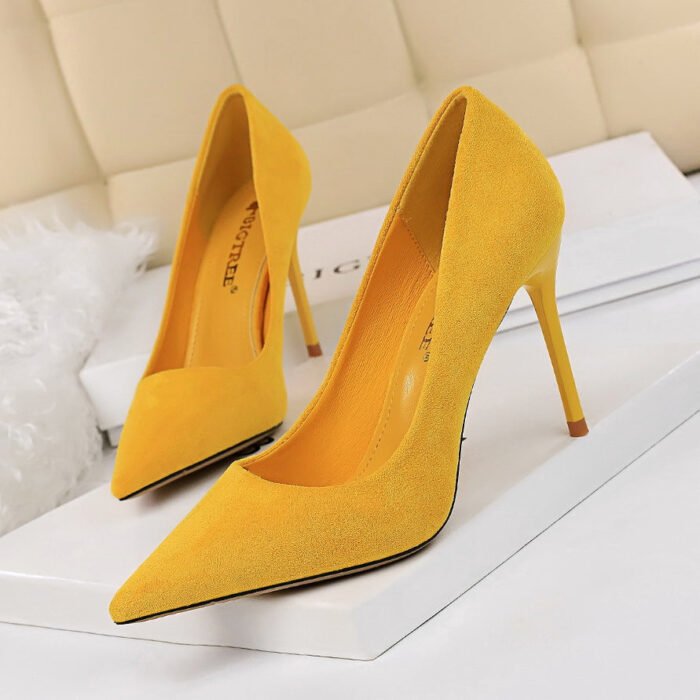 825-3Sexy European and American pointed women's shoes-Bigtree shoes - Image 1