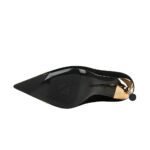 BIGTREE 319-A12 European and American style banquet light luxury women's boots thin pedicure short boots suede metal head winter short boots - Image 4